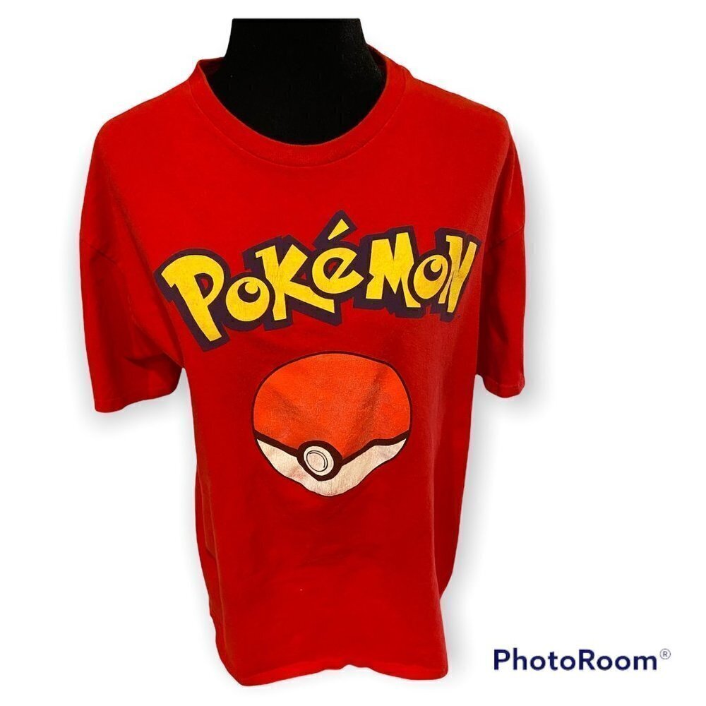 Pokemon Pokeball Red T-Shirt Xl - image 2